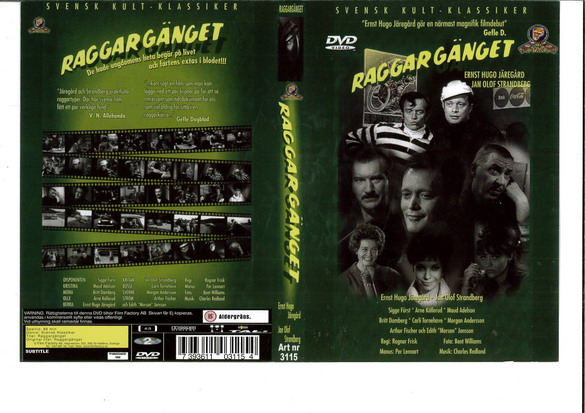 RAGGARGÄNGET (DVD OMSLAG)