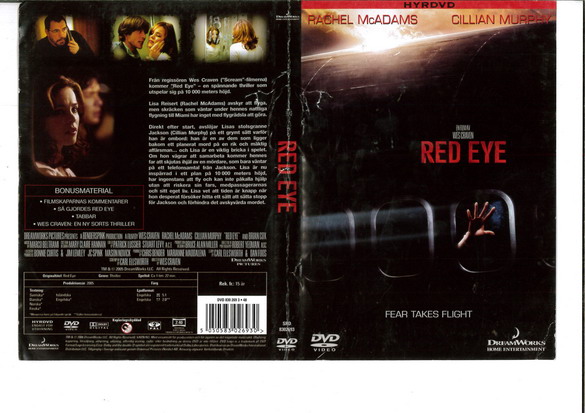 RED EYE (DVD OMSLAG)