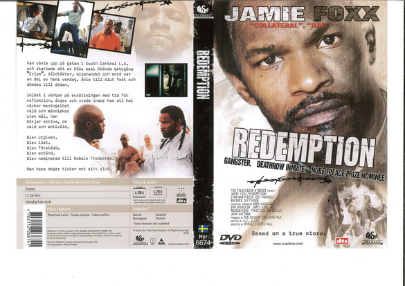 REDEMPTION (DVD OMSLAG)