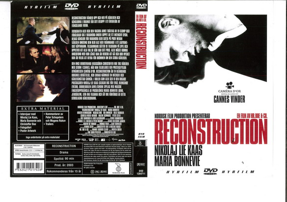 RECONSTRUCTION (DVD OMSLAG)