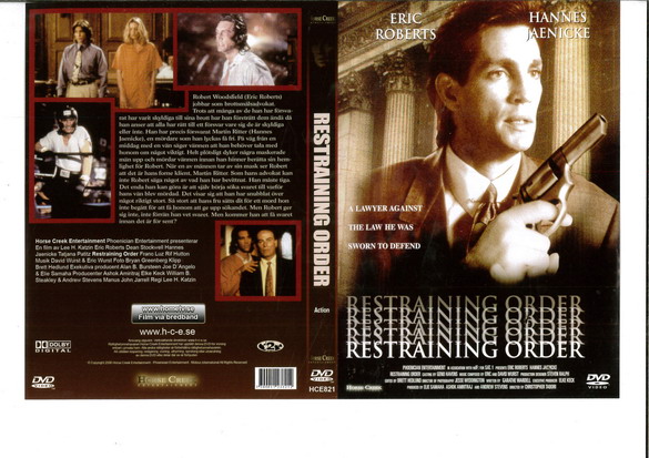 RESTRAINING ORDER (DVD OMSLAG)