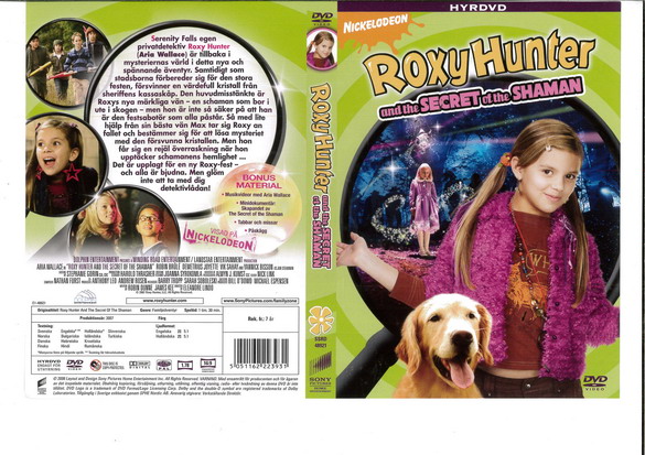 ROXY HUNTER AND THE SECRET OF THE SHAMAN (DVD OMSLAG)
