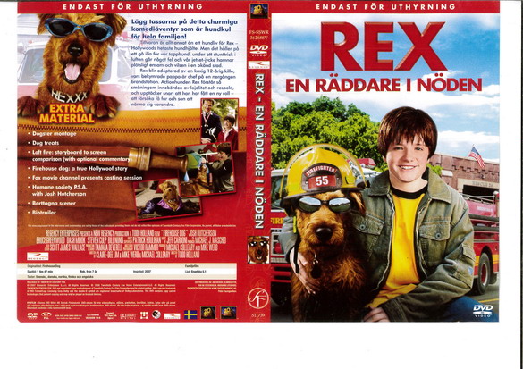 REX - EN RÄDDARE I NÖDEN (DVD OMSLAG)