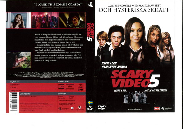 SCARY VIDEO 5 (DVD OMSLAG)