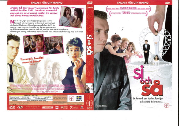 SI OCH SÅ (DVD OMSLAG)