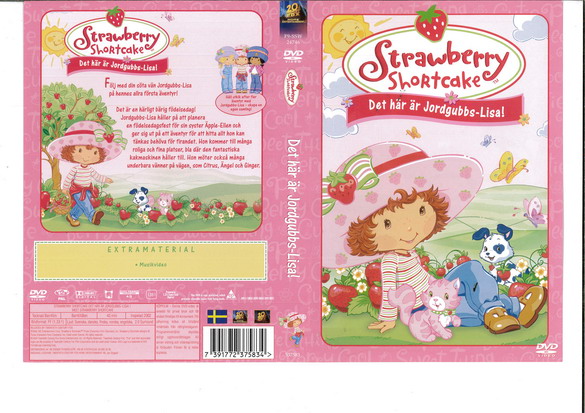Strawberry Shortcake Det Har Ar Jordgubbs Lisa Dvd Omslag Boa Video Strawberry Shortcake Det Har Ar Jordgubbs Lisa Dvd Omslag Boa Video