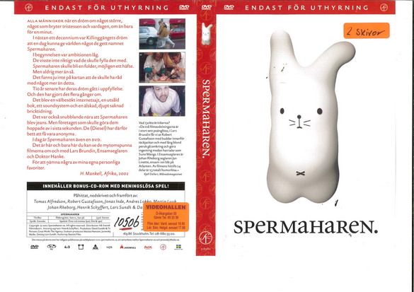 SPERMAHAREN (DVD OMSLAG)