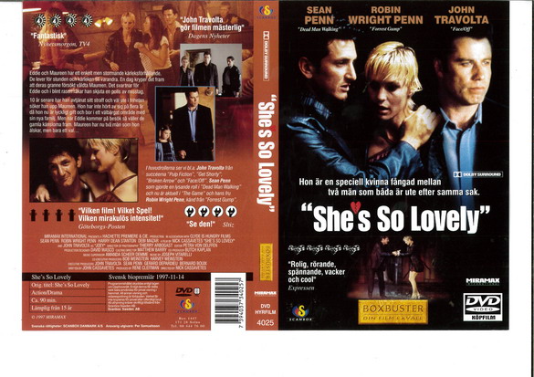 SHE'S SO LOVELY (DVD OMSLAG)