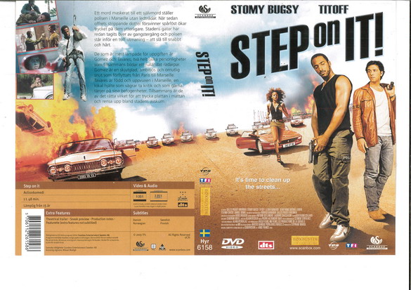 STEP ON IT (DVD OMSLAG)