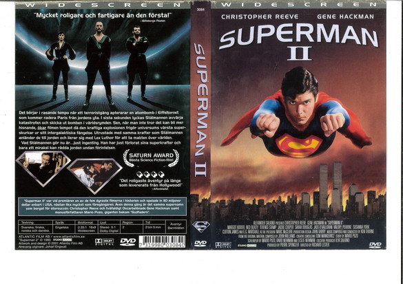 SUPERMAN 2 (DVD OMSLAG)