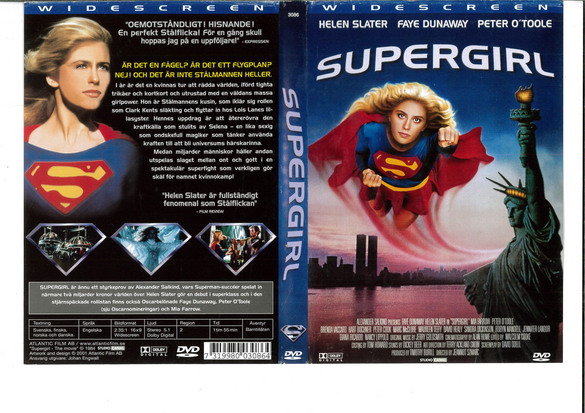 SUPERGIRL (DVD OMSLAG)