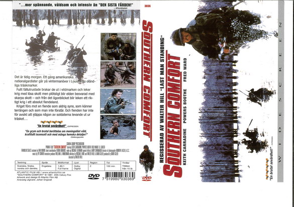 SOUTHERN COMFORT (DVD OMSLAG)