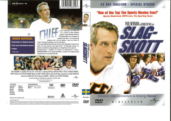 SLAGSKOTT (DVD OMSLAG)