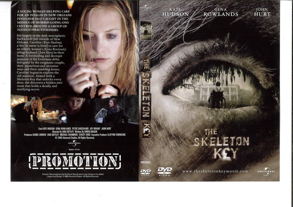 SKELETON KEY (DVD OMSLAG) PROMO