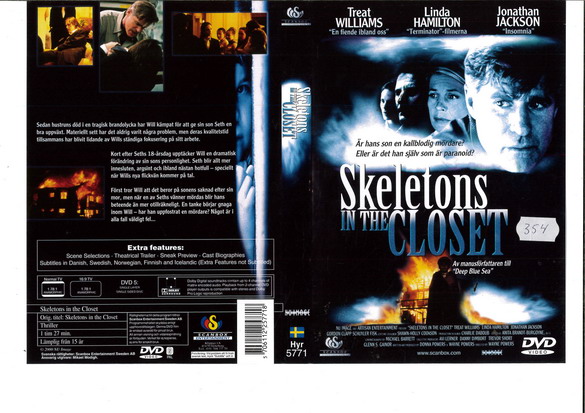 SKELETONS IN THE CLOSET (DVD OMSLAG)