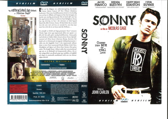 SONNY (DVD OMSLAG)