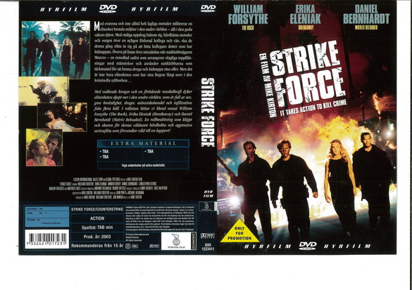 STRIKE FORCE (DVD OMSLAG)