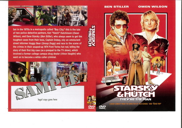 STARSKY & HUTCH (DVD OMSLAG) SAMPLE