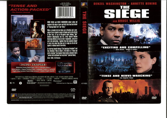 SIEGE (DVD OMSLAG) IMPORT