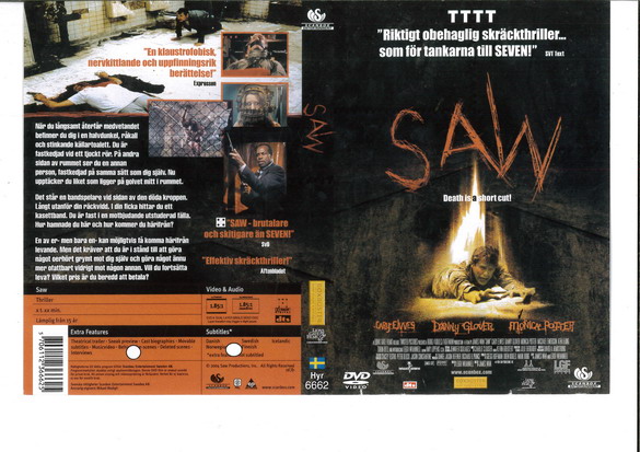 SAW (DVD OMSLAG)