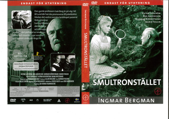 SMULTRONSTÄLLET (DVD OMSLAG)