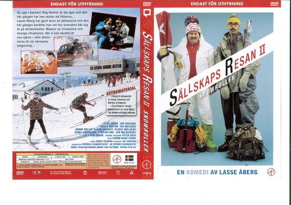 SÄLLSKAPSRESAN 2 - SNOWROLLER (DVD OMSLAG)
