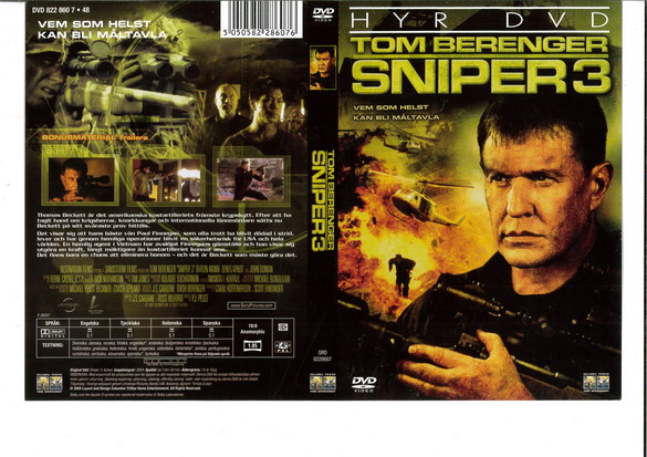 SNIPER 3 (DVD OMSLAG)