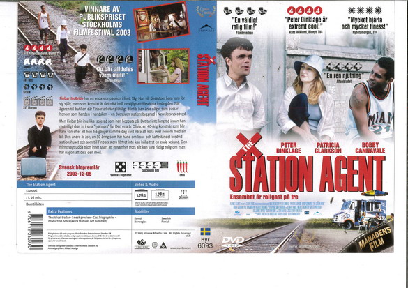 STATION AGENT (DVD OMSLAG)
