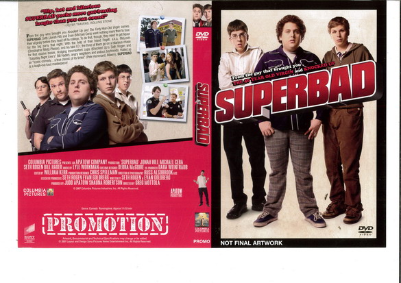 SUPERBAD (DVD OMSLAG) PROMO