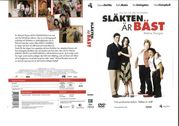 SLÄKTEN ÄR BÄST (DVD OMSLAG)