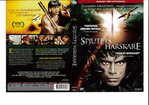 SPJUTETS HÄRSKARE (DVD OMSLAG)