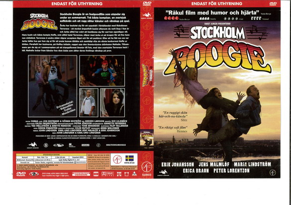 STOCKHOLM BOOGIE (DVD OMSLAG)