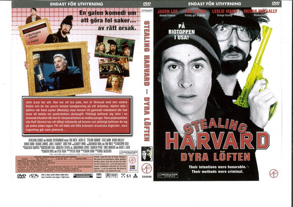 STEALING HARWARD - DYRA LÖFTEN (DVD OMSLAG)