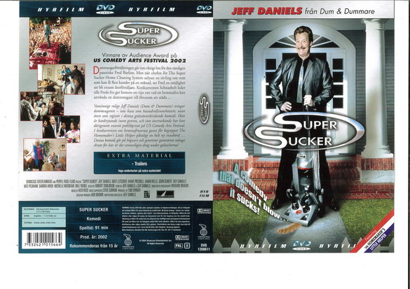 SUPER SUCKER (DVD OMSLAG)