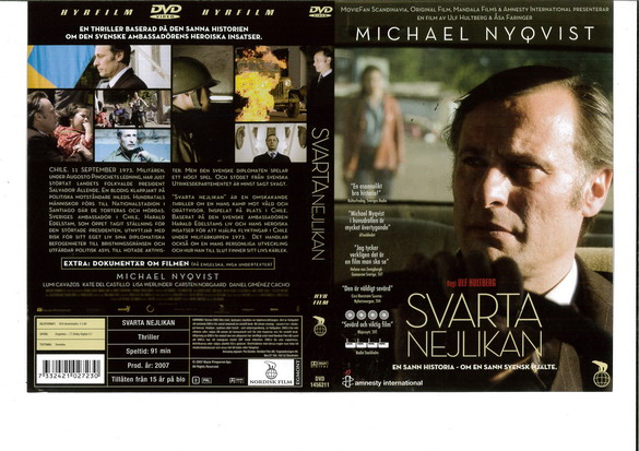 SVARTA NEJLIKAN (DVD OMSLAG)
