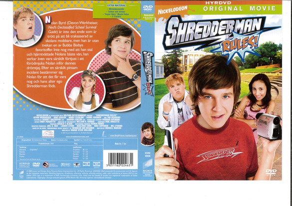 SHREDDERMAN RULES (DVD OMSLAG)