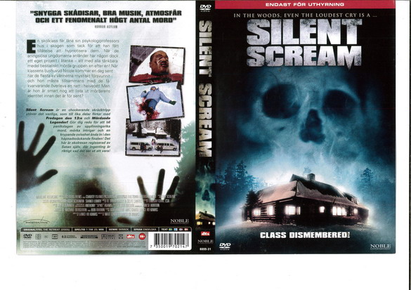 SILENT SCREAM (DVD OMSLAG)