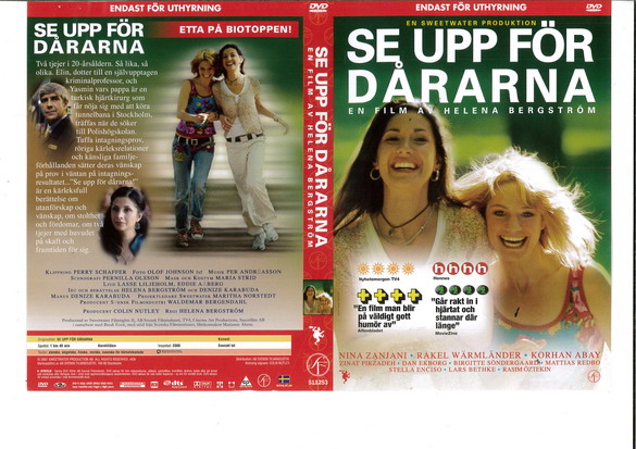 SE UPP FÖR DÅRARNA (DVD OMSLAG)