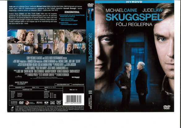SKUGGSPEL (DVD OMSLAG)