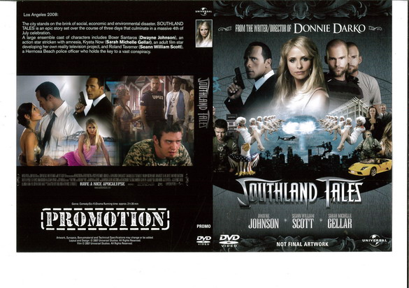 SOUTHLAND TALES (DVD OMSLAG) PROMO