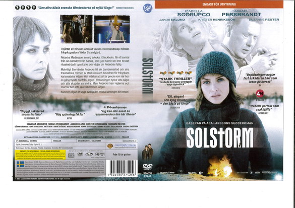 SOLSTORM (DVD OMSLAG)