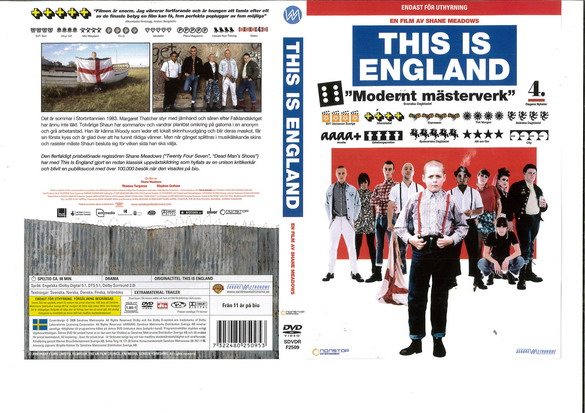 THIS IS ENGLAND (DVD OMSLAG)