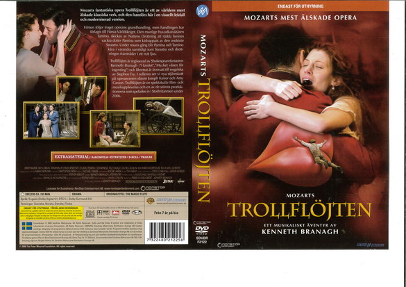 TROLLFLÖJTEN (DVD OMSLAG)