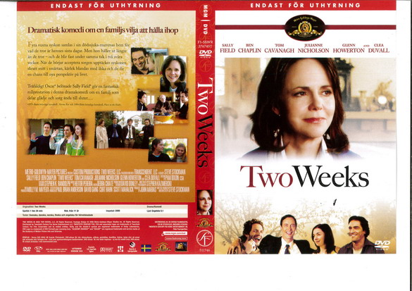 TWO WEEKS (DVD OMSLAG)