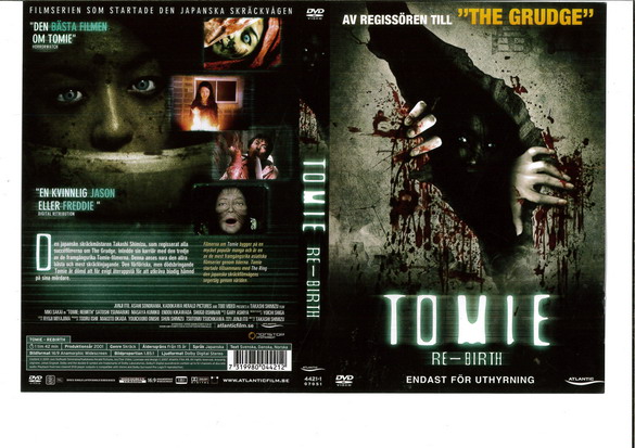 TOMIE - REBIRTH (DVD OMSLAG)