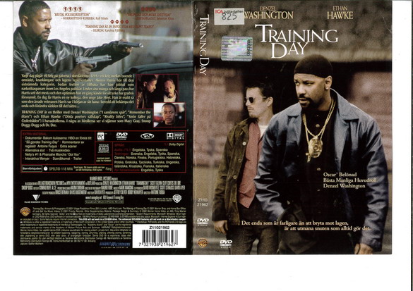 TRAINING DAY (DVD OMSLAG)