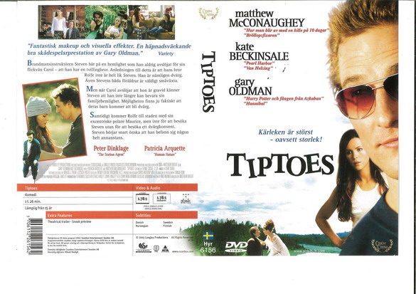 TIPTOES (DVD OMSLAG)