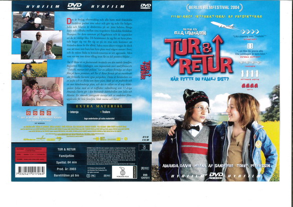 TUR & RETUR (DVD OMSLAG)