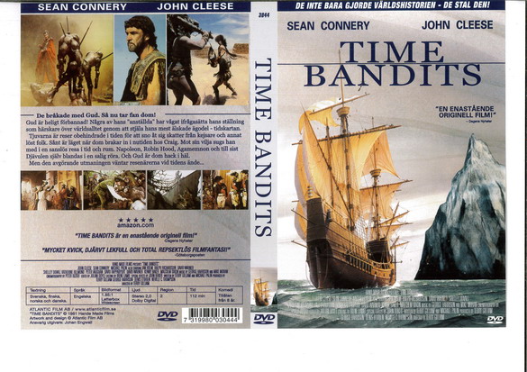 TIME BANDITS (DVD OMSLAG)