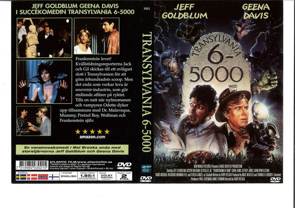 TRANSYLVANIA 6 - 5000 (DVD OMSLAG)
